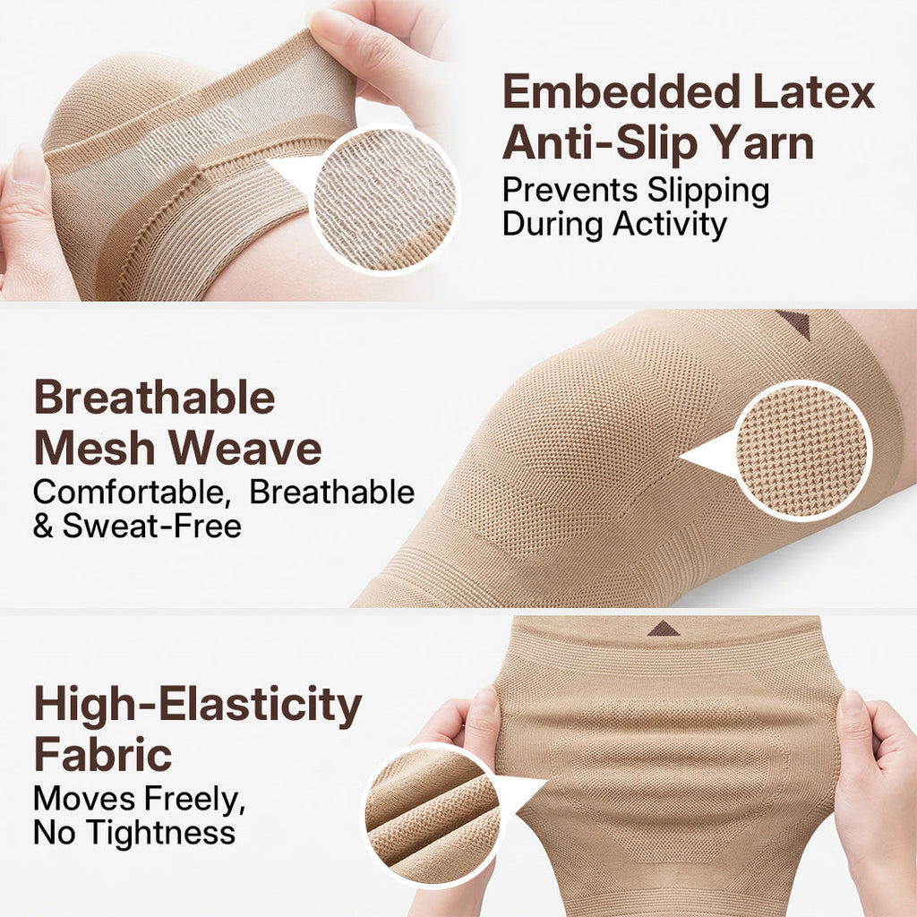 Silix™ 3D Compression Ultimate Smooth 2-Piece Set: Arms & Knees