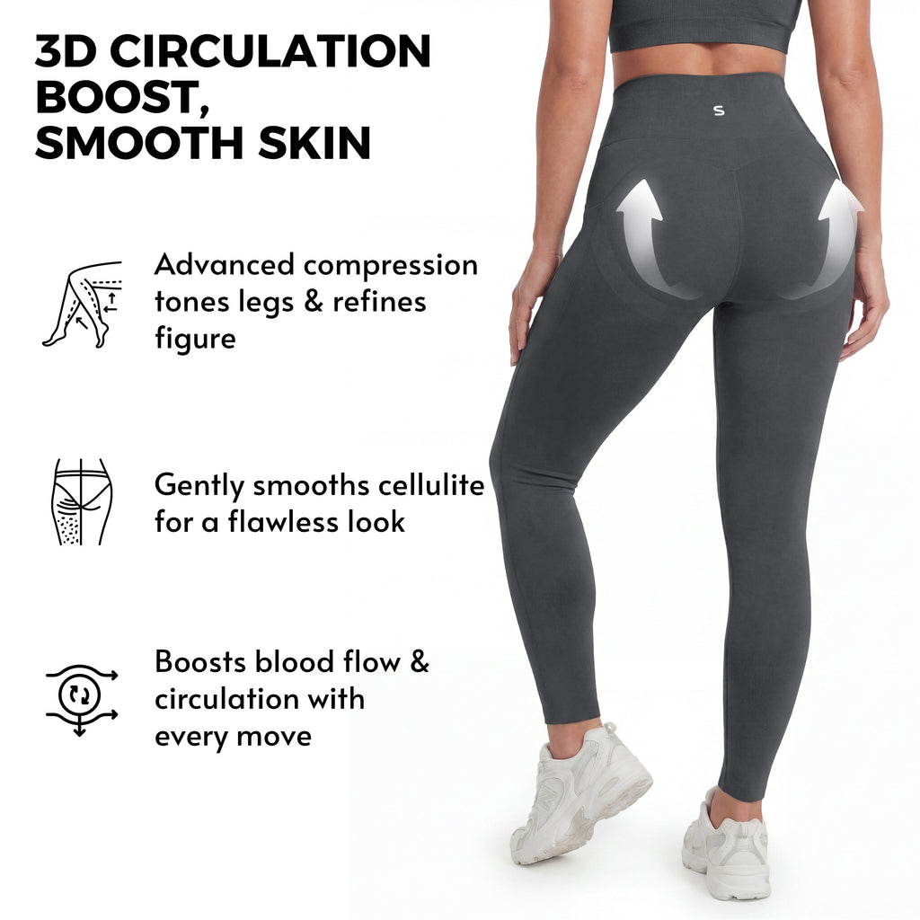 Silix Pocket Anti-Cellulite Sculpting Leggings