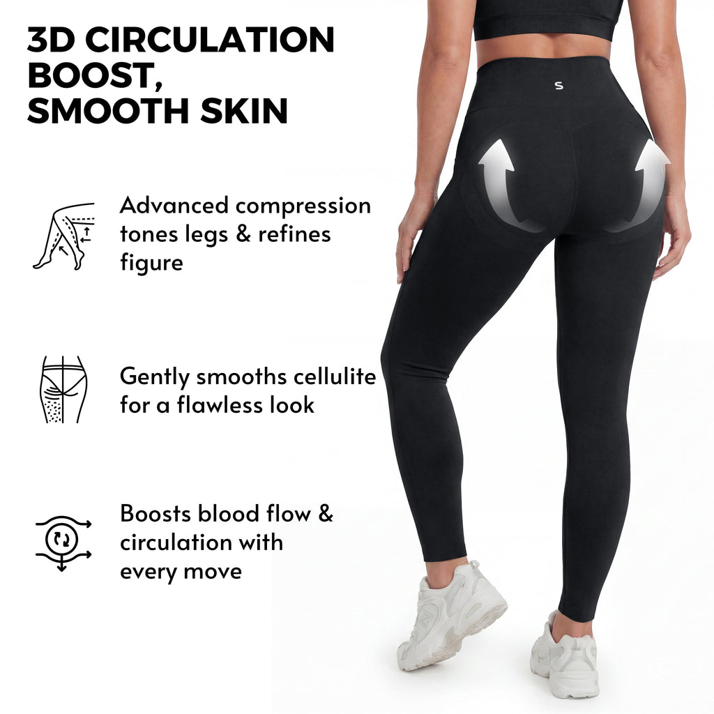Silix Pocket Anti-Cellulite Sculpting Leggings