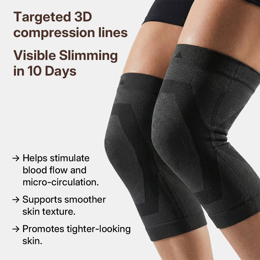 Silix™ 3D Compression Ultimate Smooth 2-Piece Set: Arms & Knees
