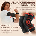 Silix™ 3D Compression Ultimate Smooth 2-Piece Set: Arms & Knees