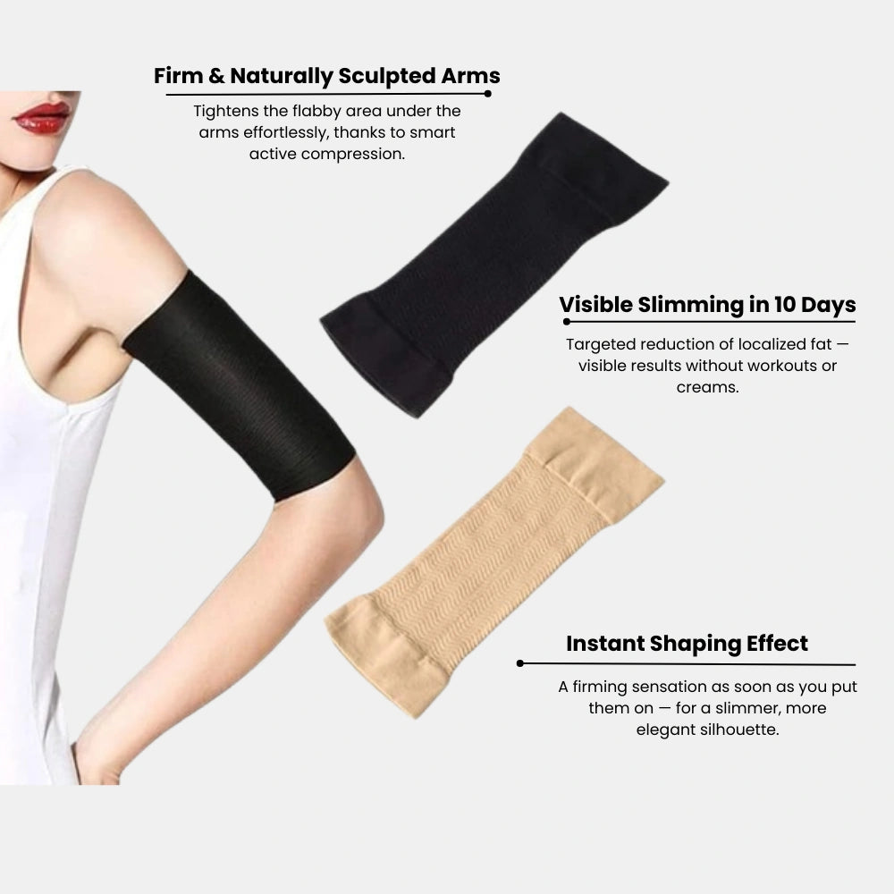Silix™ 3D Compression Sleeves – Say Goodbye to Arm Jiggle