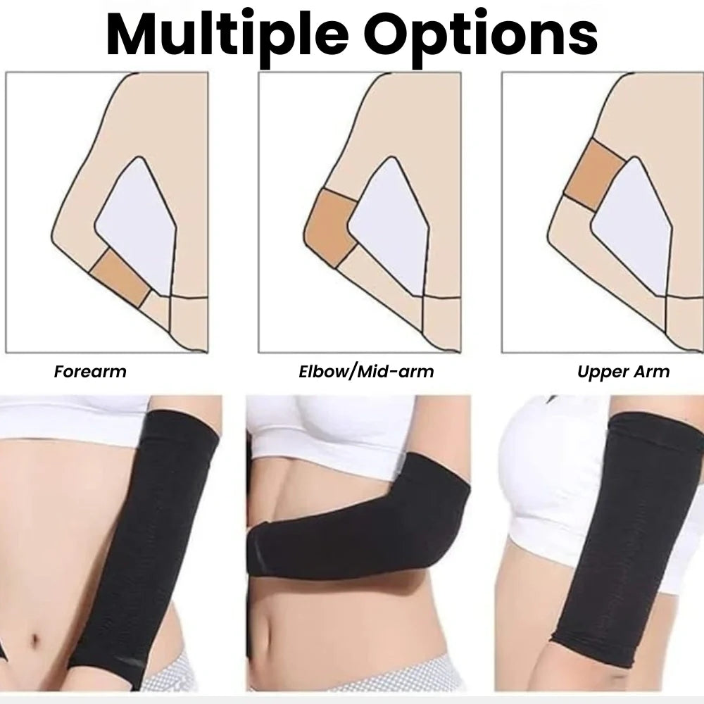 Silix™ 3D Compression Sleeves – Say Goodbye to Arm Jiggle
