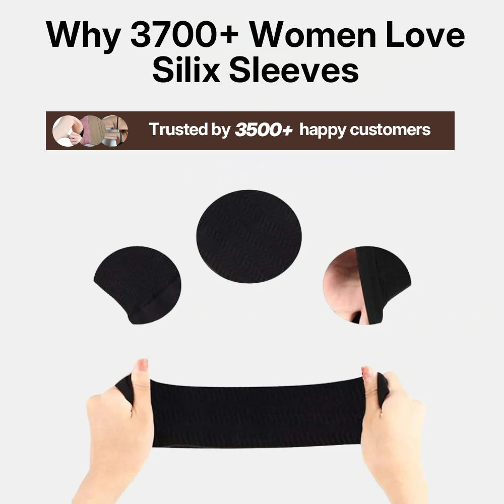 Silix™ 3D Compression Sleeves – Say Goodbye to Arm Jiggle